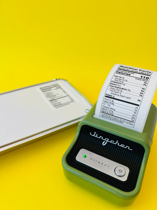 Extra-Large White Rectangular Labels - 50*80mm 95 per roll ▭