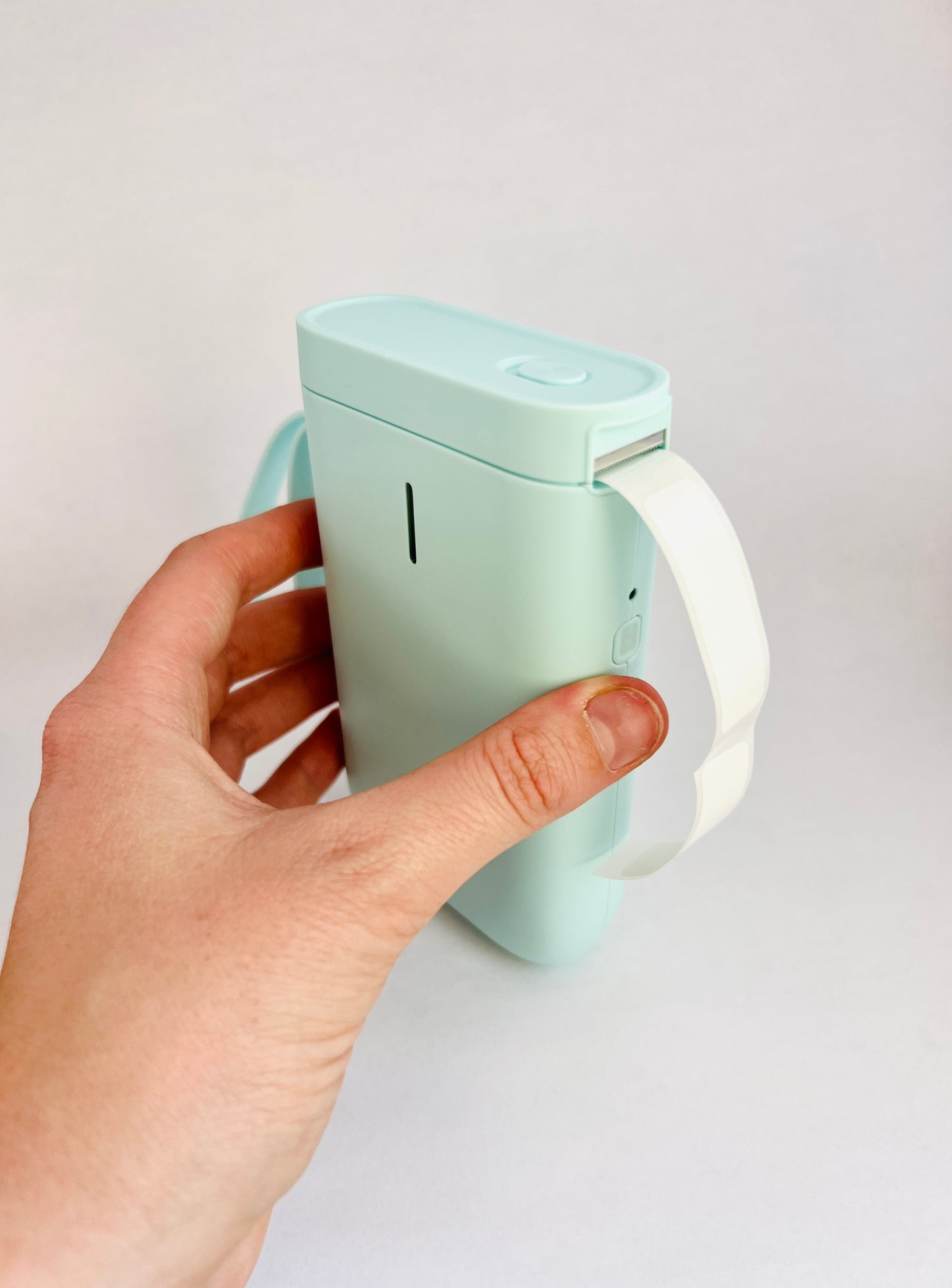 The Blue Mini-Business Label Printer + Free Roll of 160 Labels