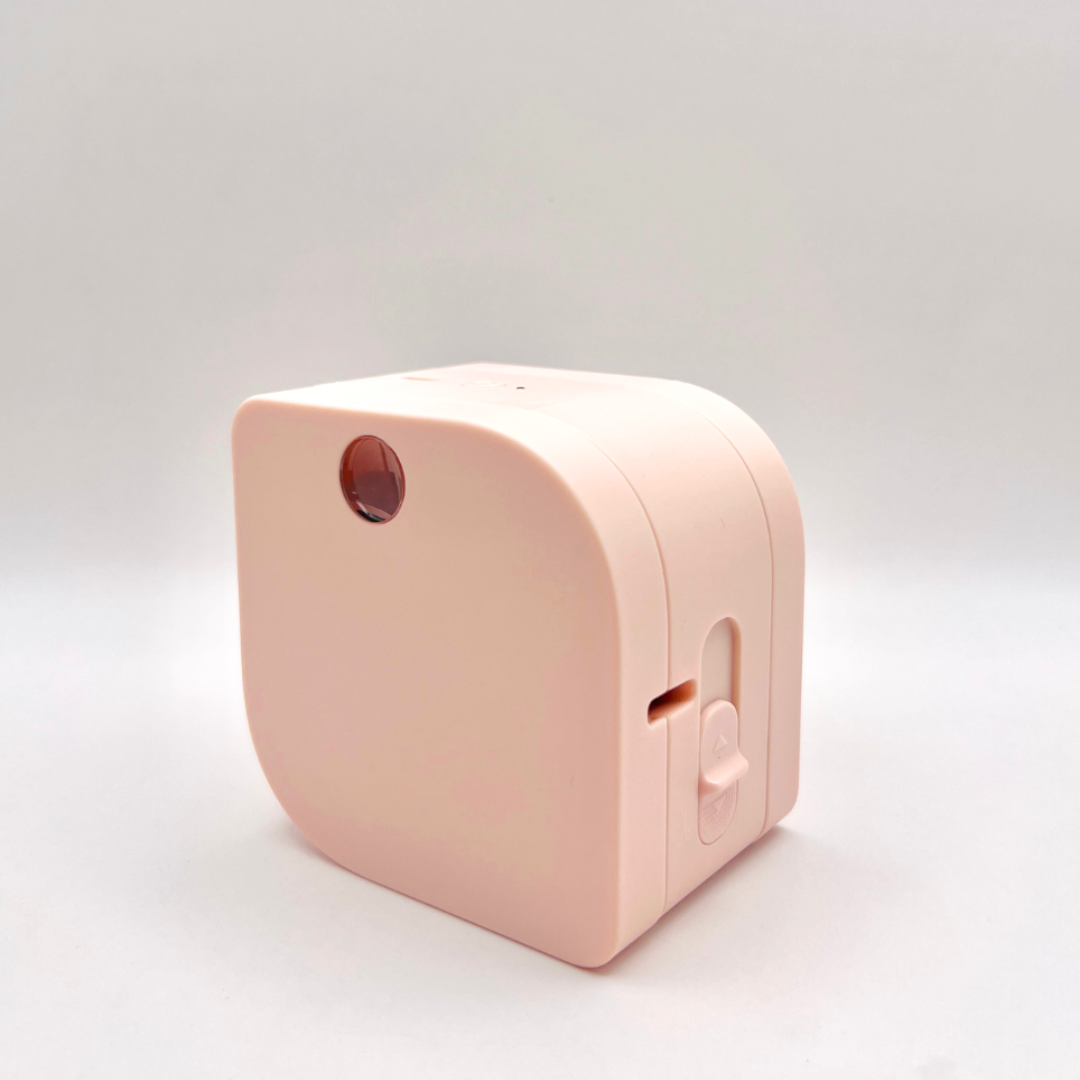 The Pink Home Label Printer + Free 4m White Label Tape