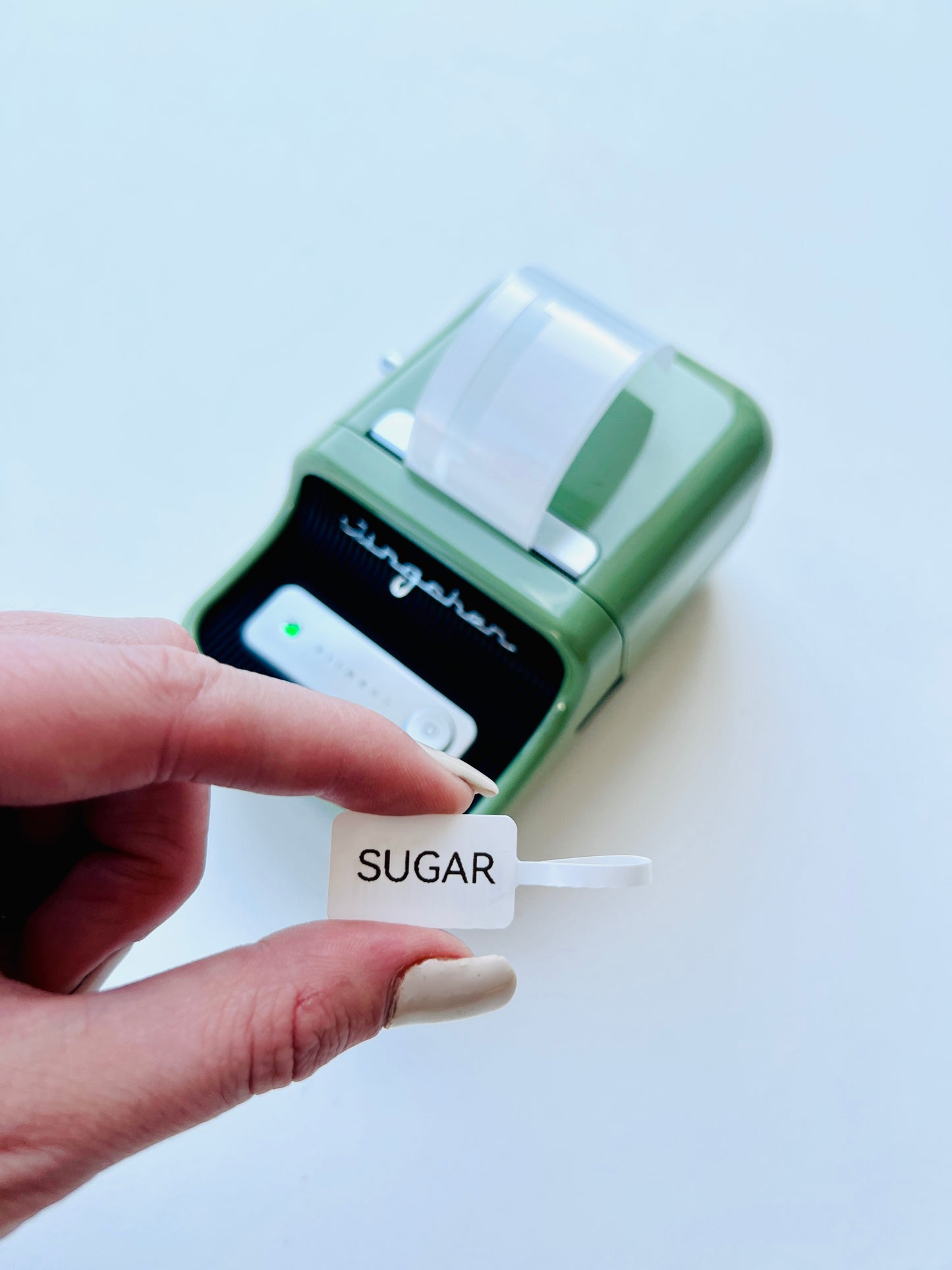 White Price Tags - 25*78mm 100 per roll 🏷️