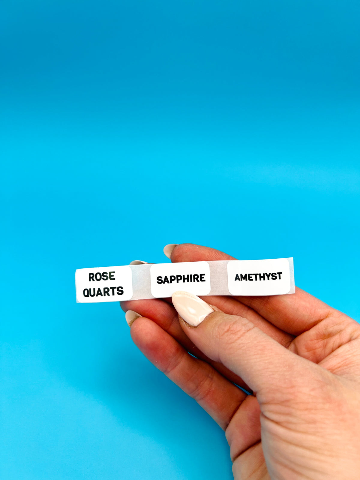 Mini White Labels Small White Mini-Labels - 260 per roll – Labelly