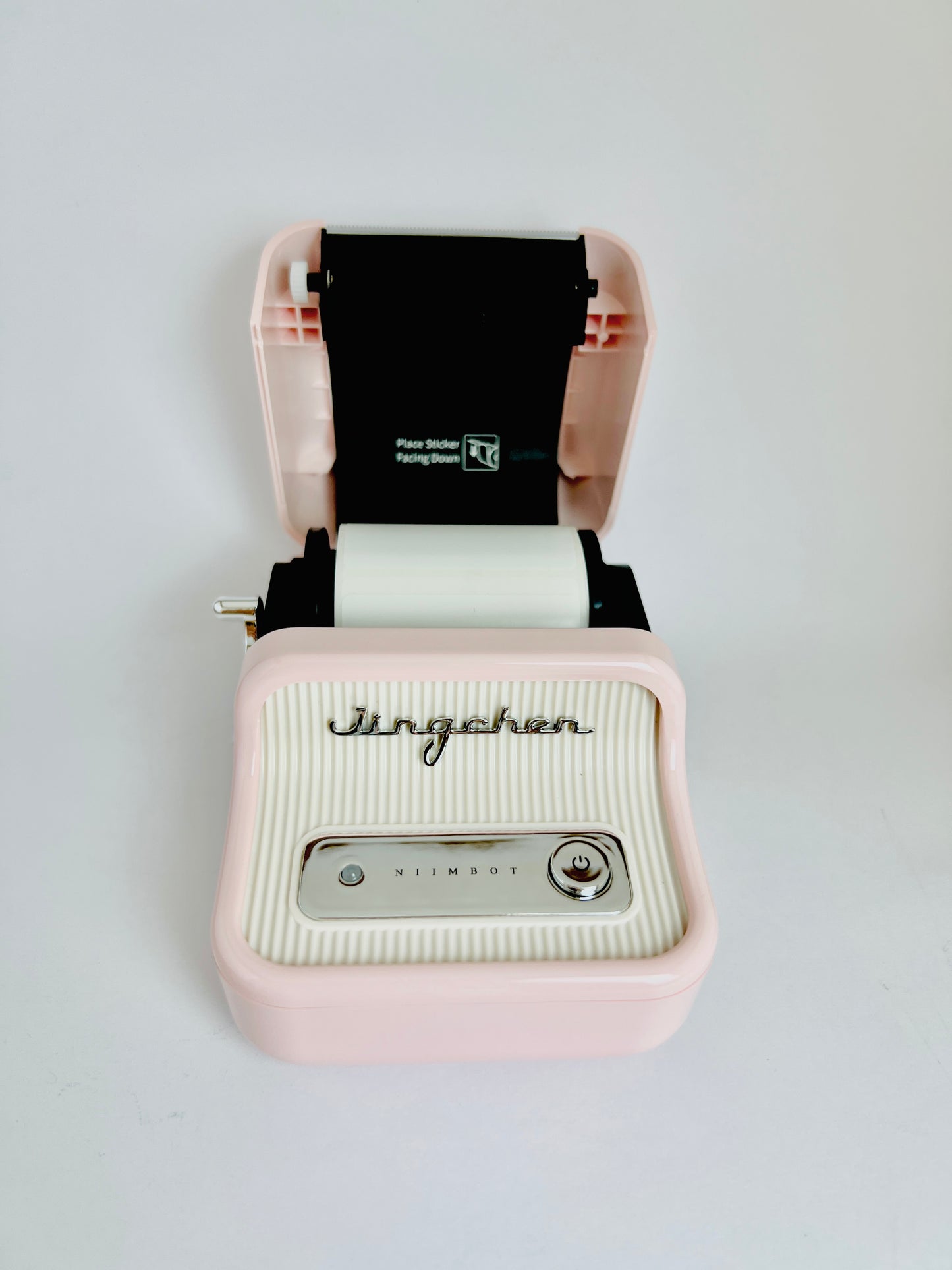 The Pink Business Label Printer + Free Roll of 230 Labels