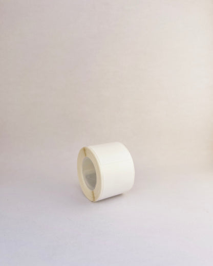 Small White Rectangular Labels - 180 per roll ▭