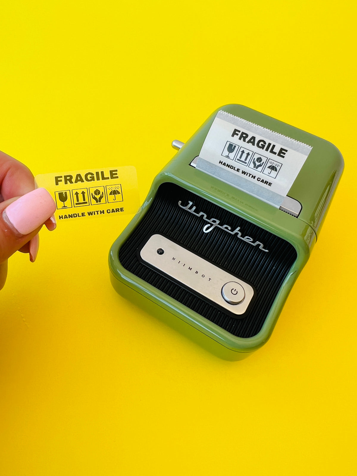 Small Transparent Rectangular Labels - 40*20mm 320 per roll – Labelly