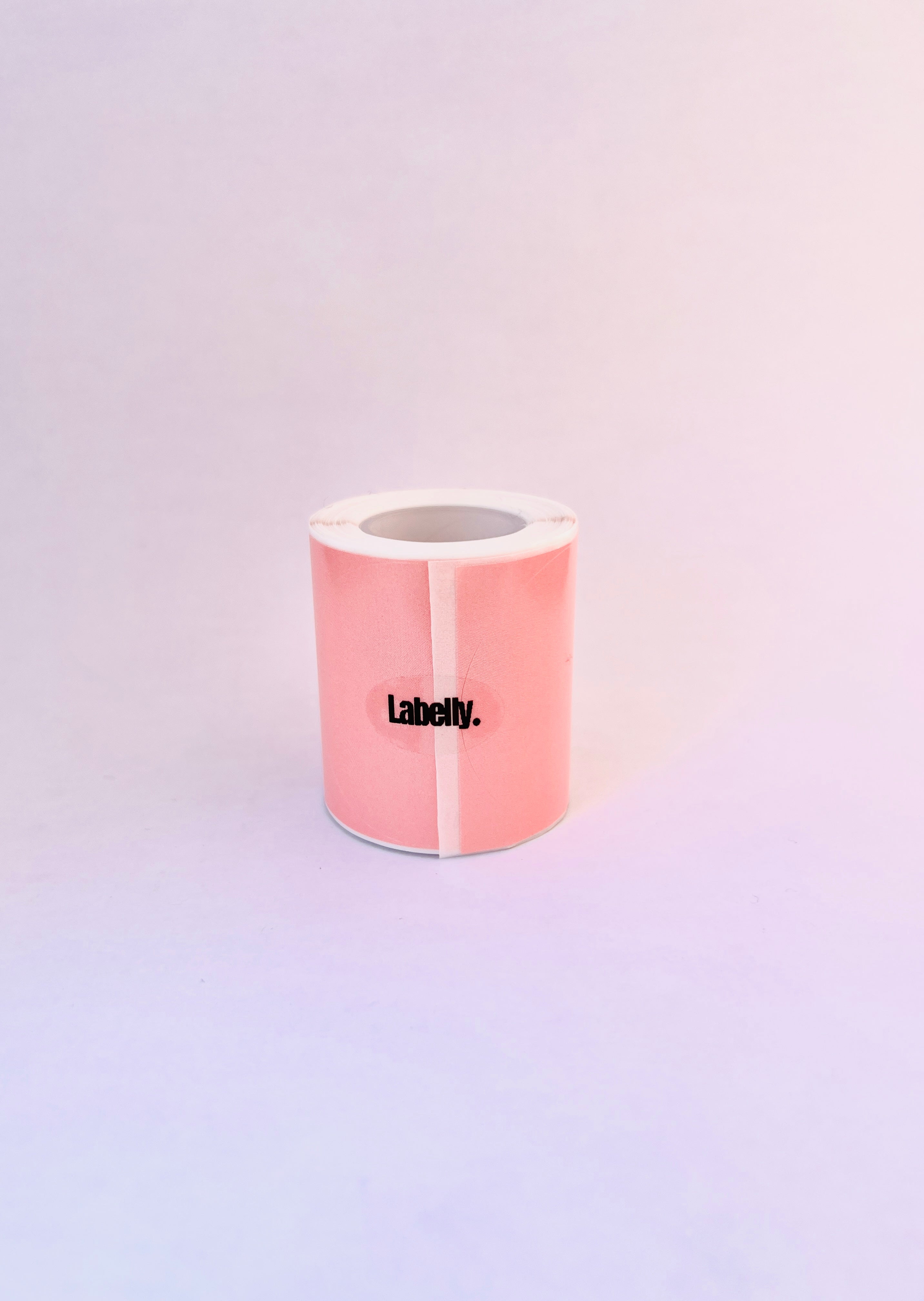 Large Pink Round Labels - 150 per roll ๐ โ Labelly