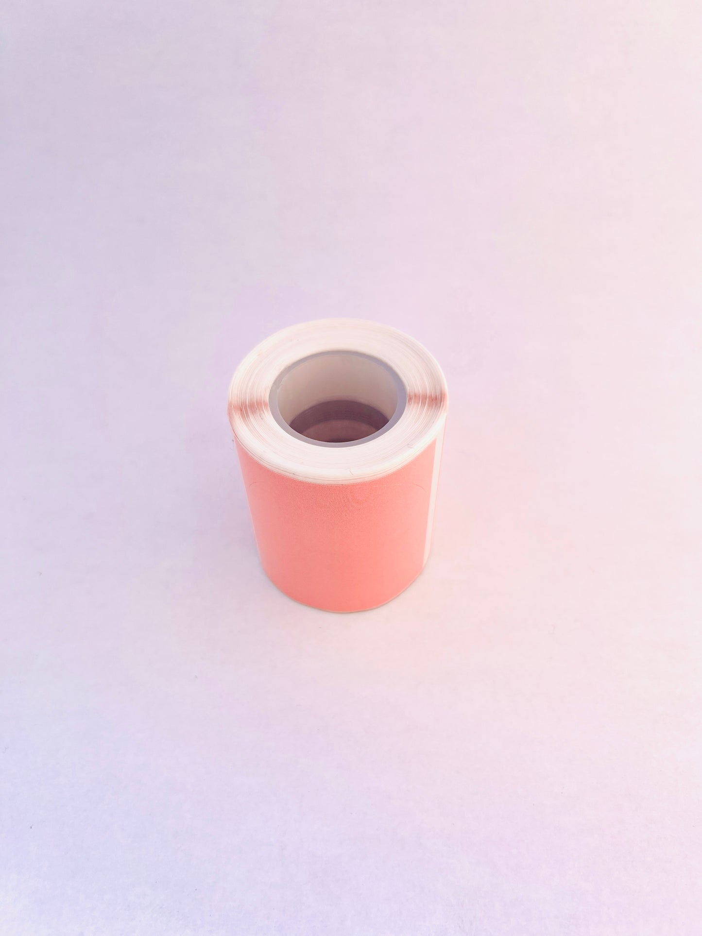 Large Pink Round Labels - 150 per roll 🔘